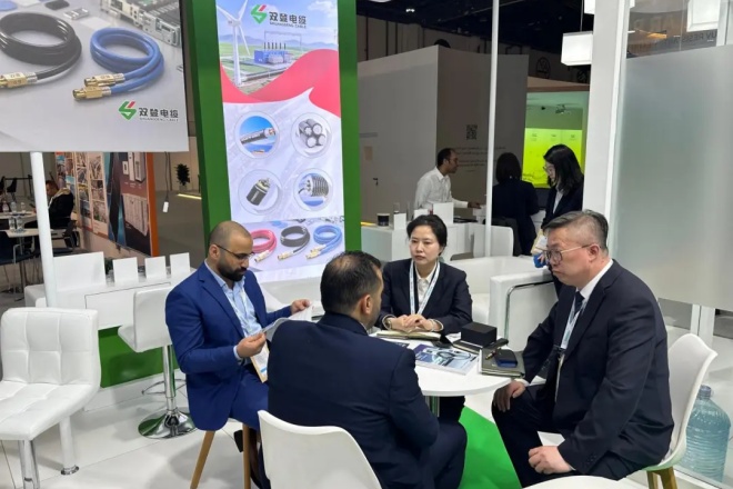 双登电缆再赴WFES展会 专业赋能获全球客户信赖
