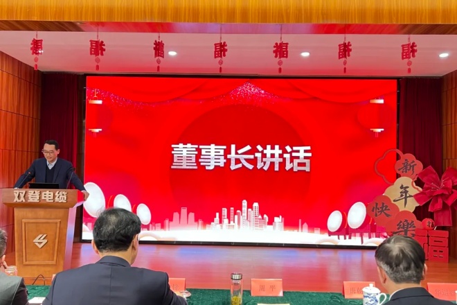 双登电缆2025年度总结表彰大会圆满召开